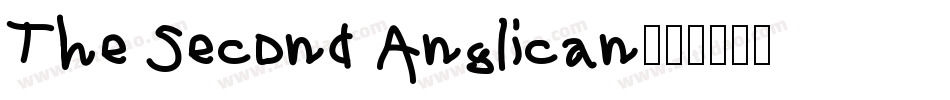 The Second Anglican字体转换